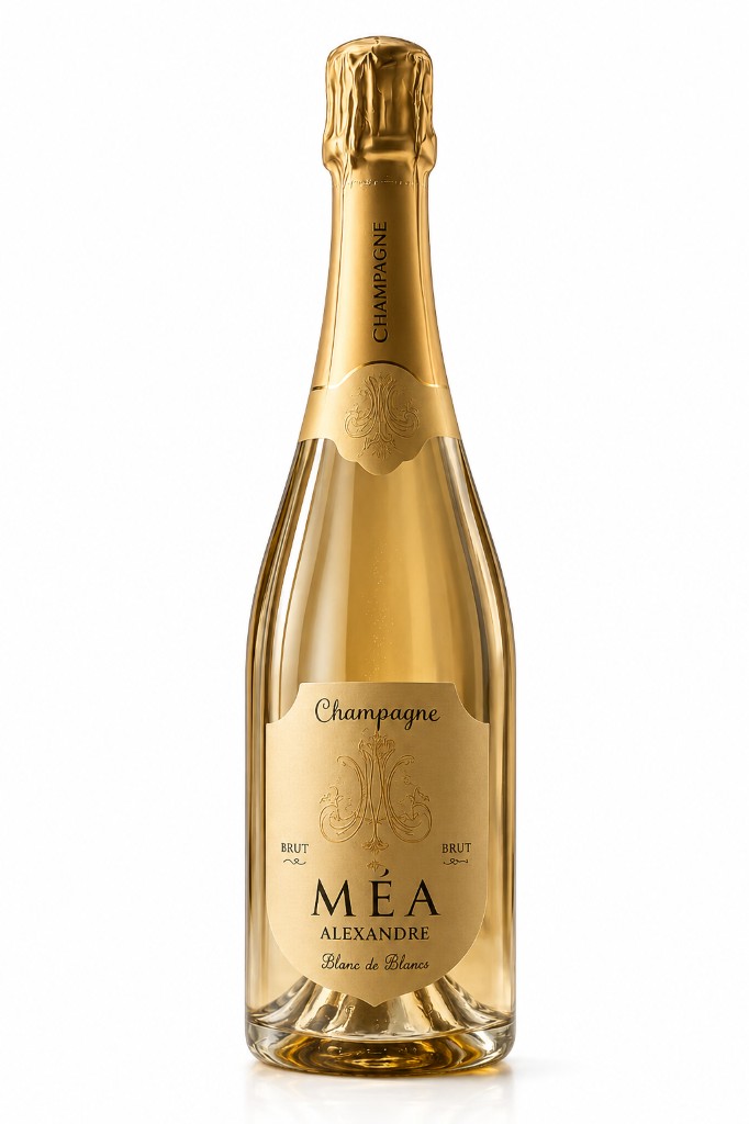 Alexandre Méa Blanc de Blancs champagne bottle